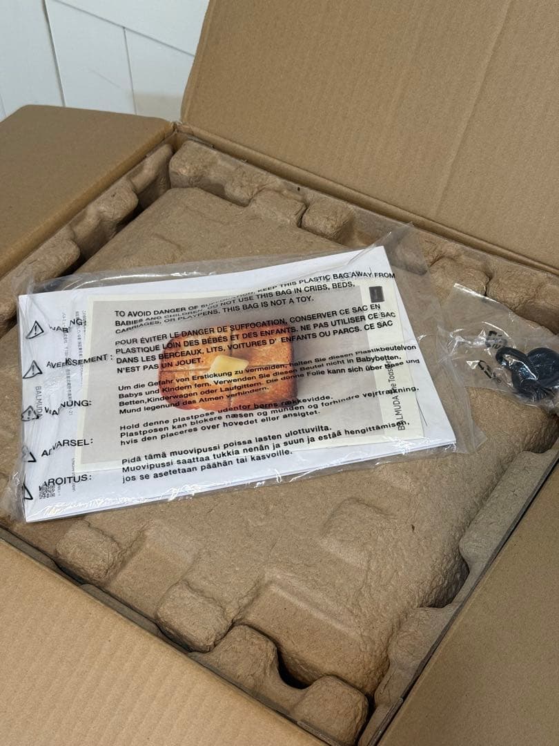 新品 BALMUDA スチームトースター K11A-BK