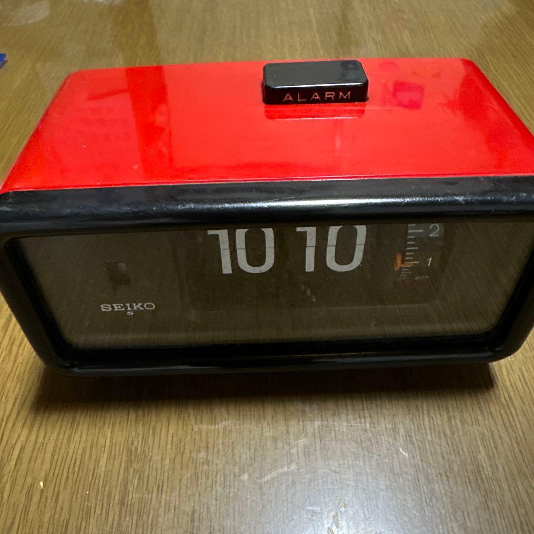 昭和レトロ SEIKO パタパタクロック DP692T