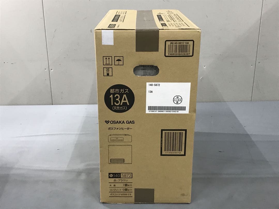 【新品】 大阪ガス 140-5872 GFH-2404S ガスファンヒーター