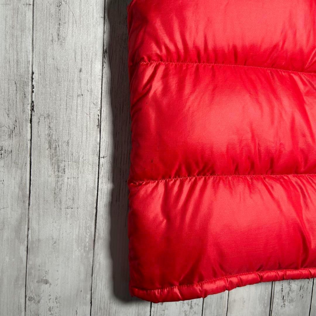 ノースフェイス ダウンベスト ジャケット 700FP ヌプシ レッド S 96