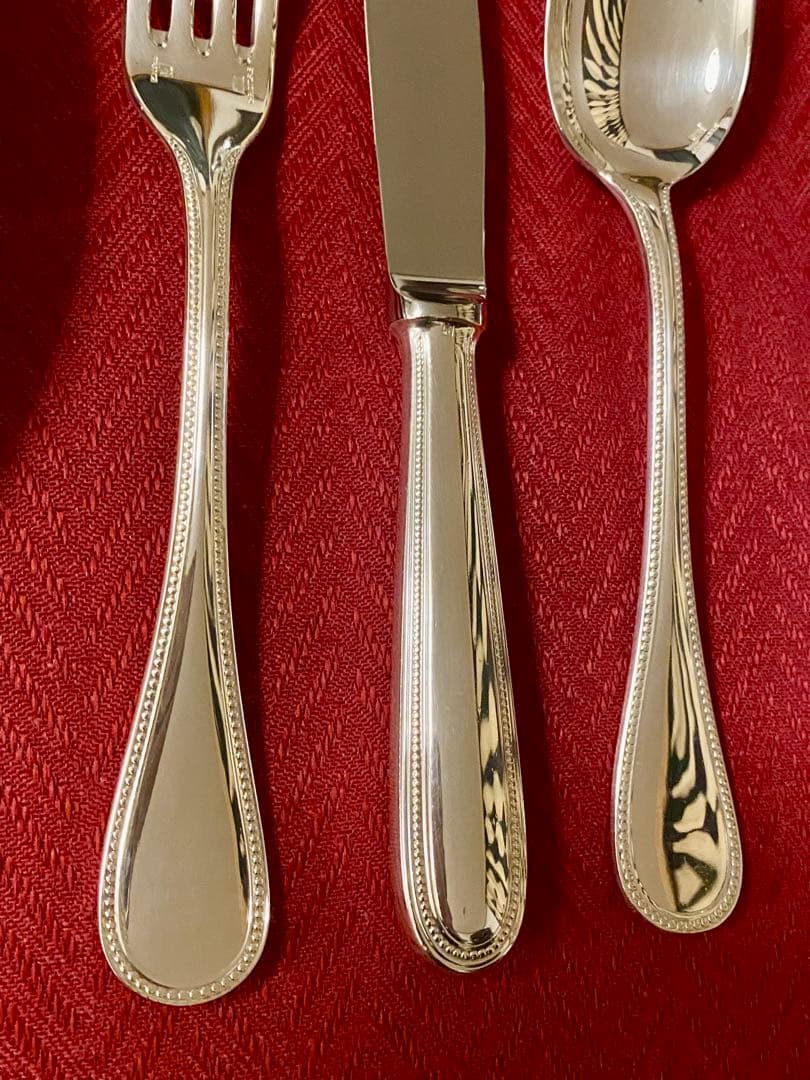 【専用商品】クリストフル パール テーブルサイズ カトラリーセット