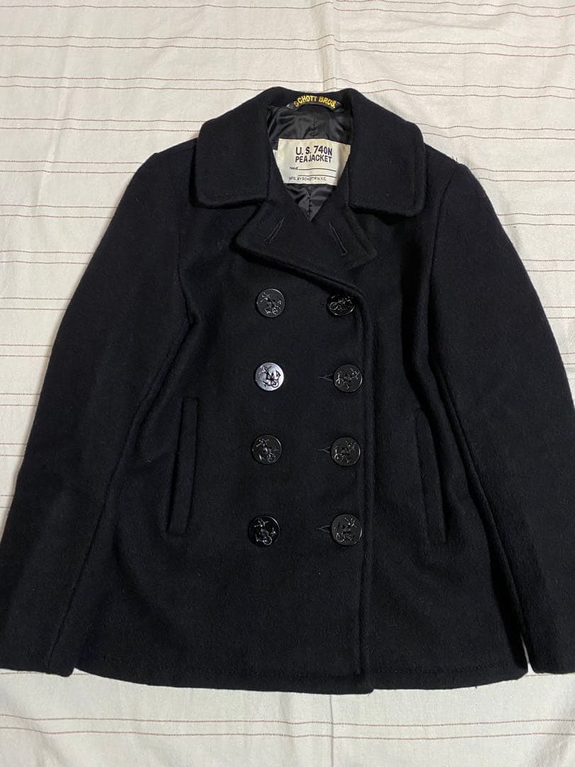 梓杏様ご購入用SCHOTT U.S.A製◆U.S.740N◆レディースピーコート