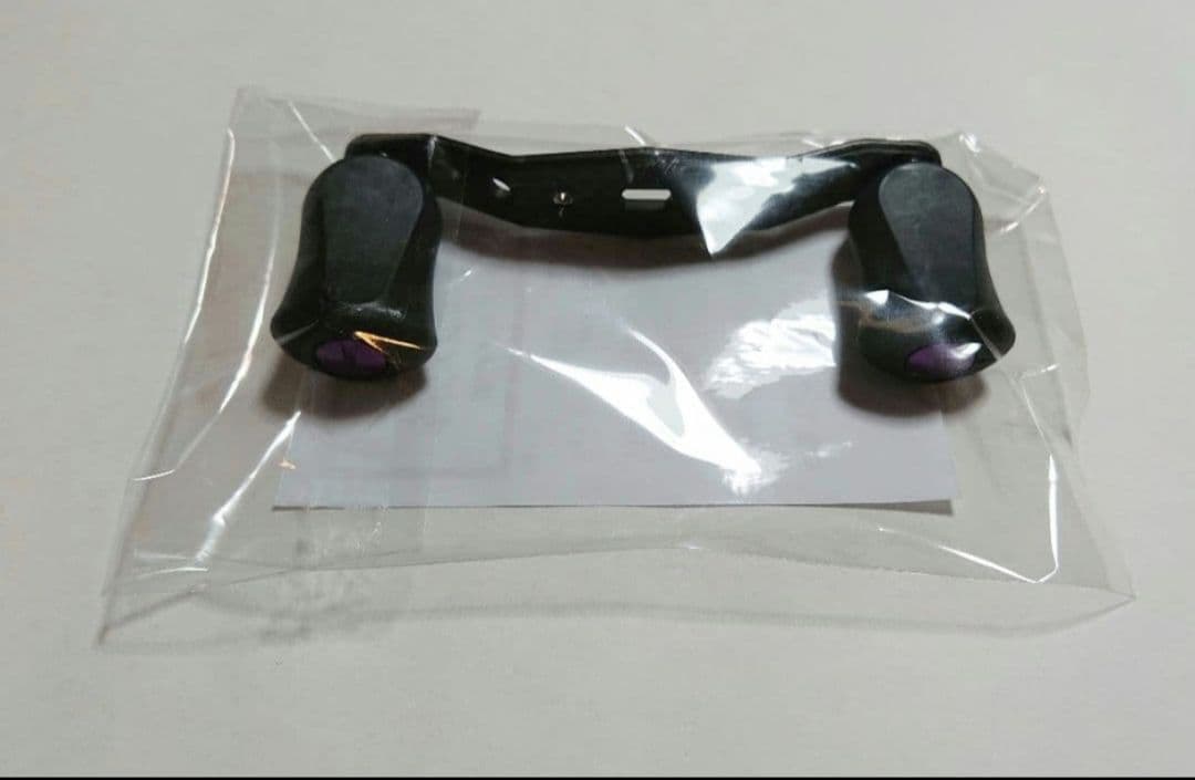 新品未使用　80mm KTF ハンドル　アブ・ダイワ用　パープル　IXA