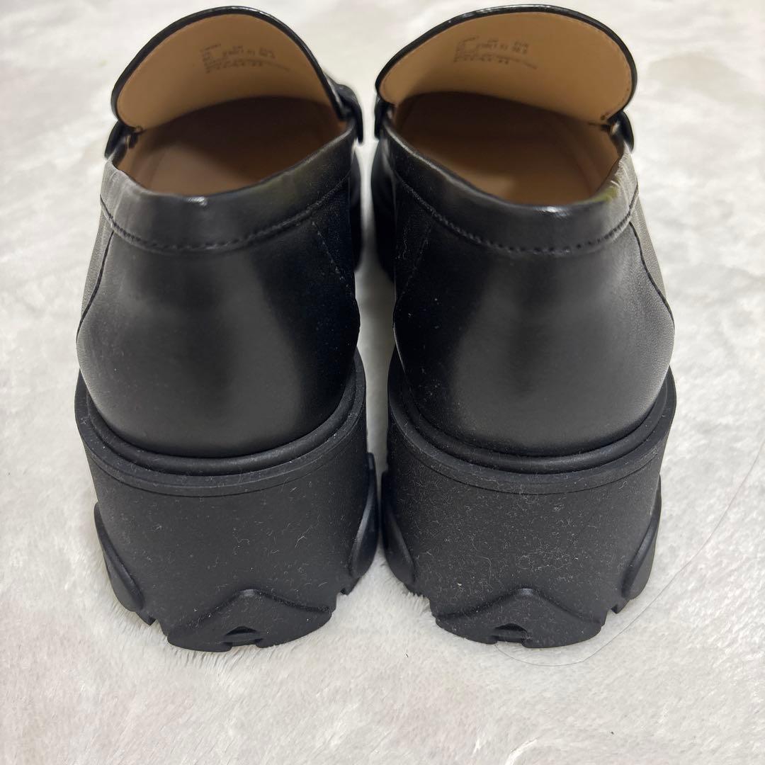 専用COACH ブラック ローファー 厚底