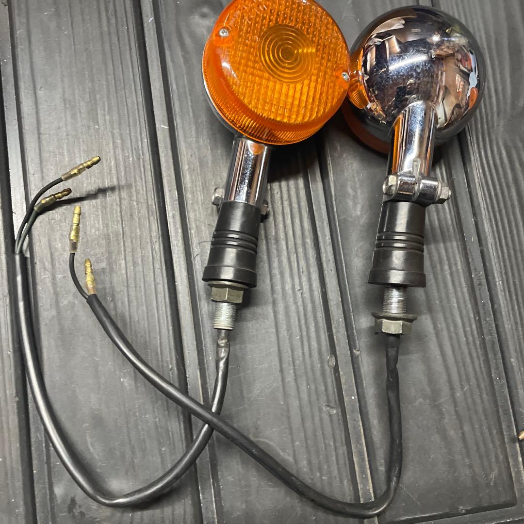 SR400/500用・ノーマル・ウインカー前後セット中古品