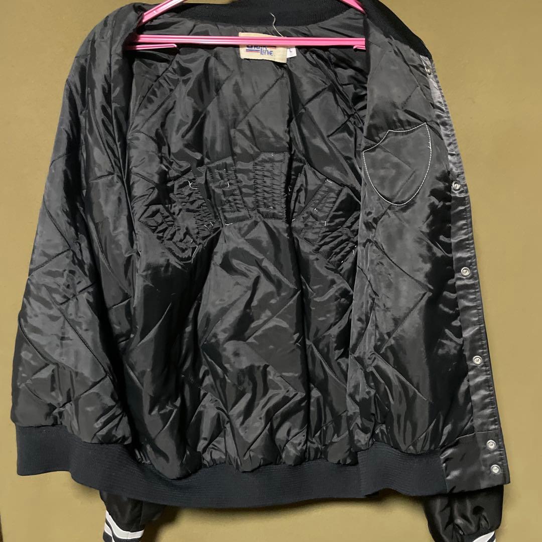 NFL希少USA製 チョークライン レイダース スタジャン L 値下げ