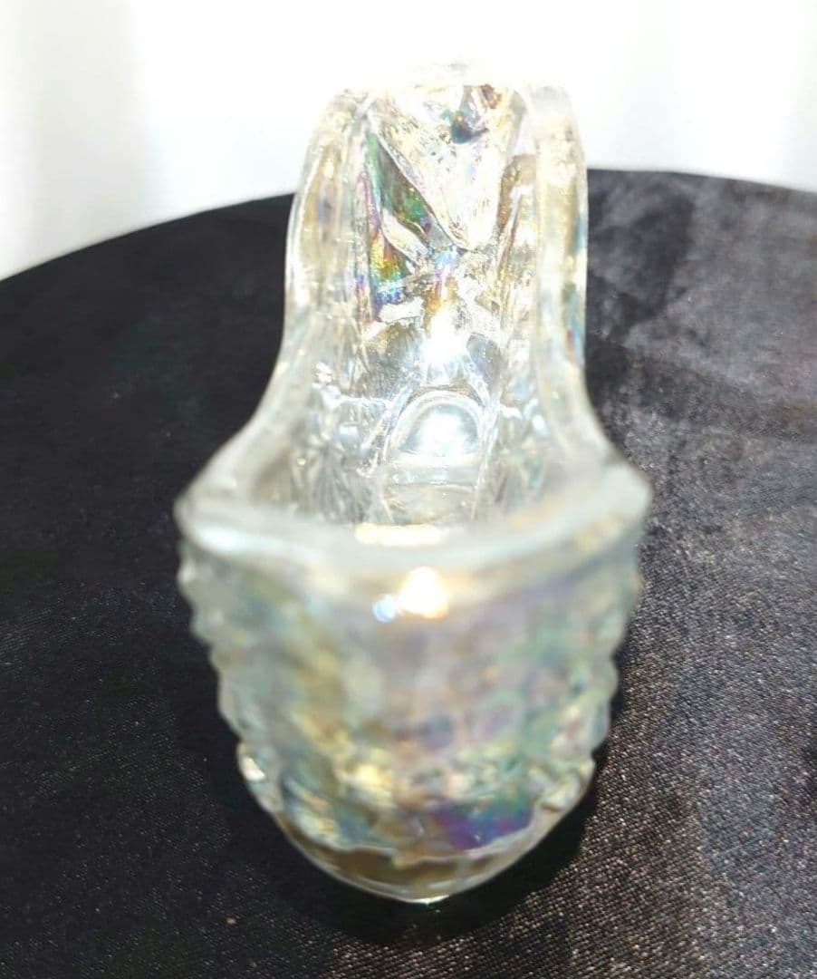 60 -70代 フェントン キャットシューズ オパール デイジー＆ボタン柄