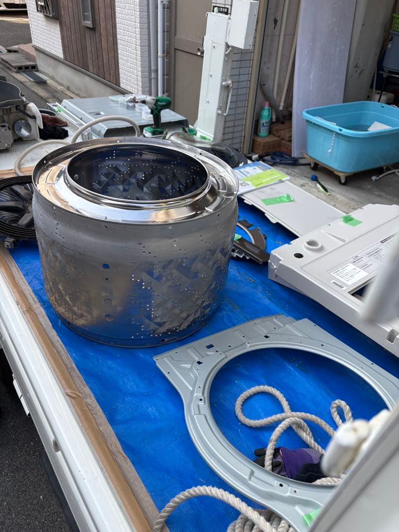 保証付 分解洗浄 ベルト新品 Panasonic NA-VX900AR