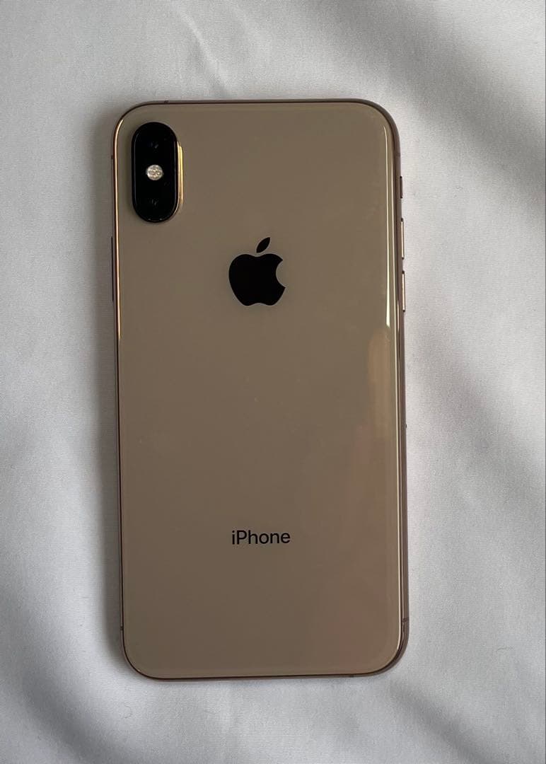値下げ！iPhone Xs 256GB ゴールド 本体のみ バッテリー85%