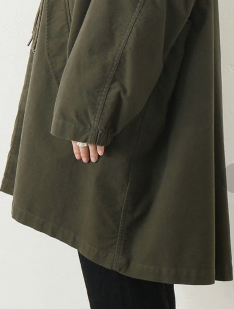 journalstandard luxe◆モールスキンスタンドカラーモッズコート