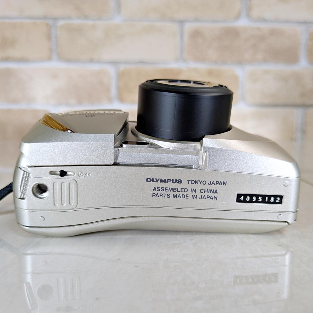 【完動美品】OLYMPUS μ ZOOM 140VF フィルムカメラ 動作確認済