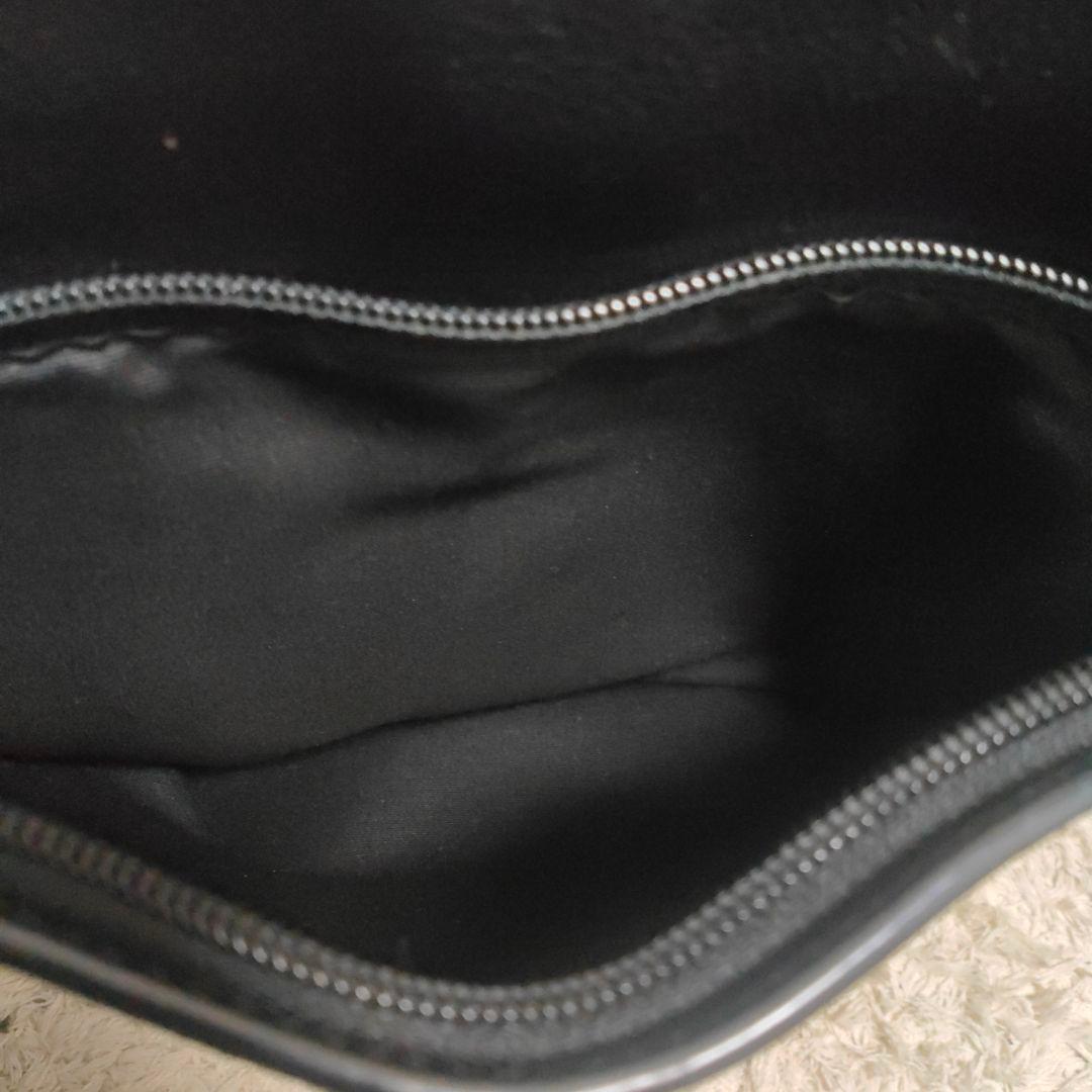 COACH コーチ レザーショルダーバッグ 黒 F71745 メンズ 斜め掛け