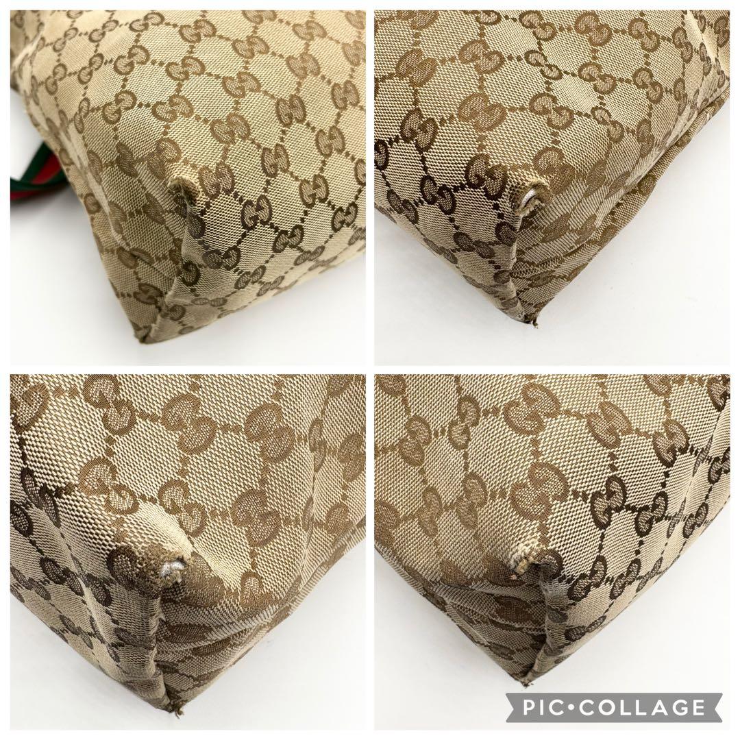 グッチ　GUCCI シェリーライン　GG キャンバス　ショルダーバッグ ロゴ