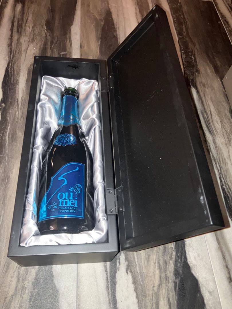 ソウメイ シャンパン 4本空き瓶 4ケース