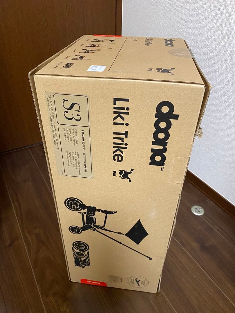 doona 折りたたみ式三輪車 Liki Trike リキトライク レッド