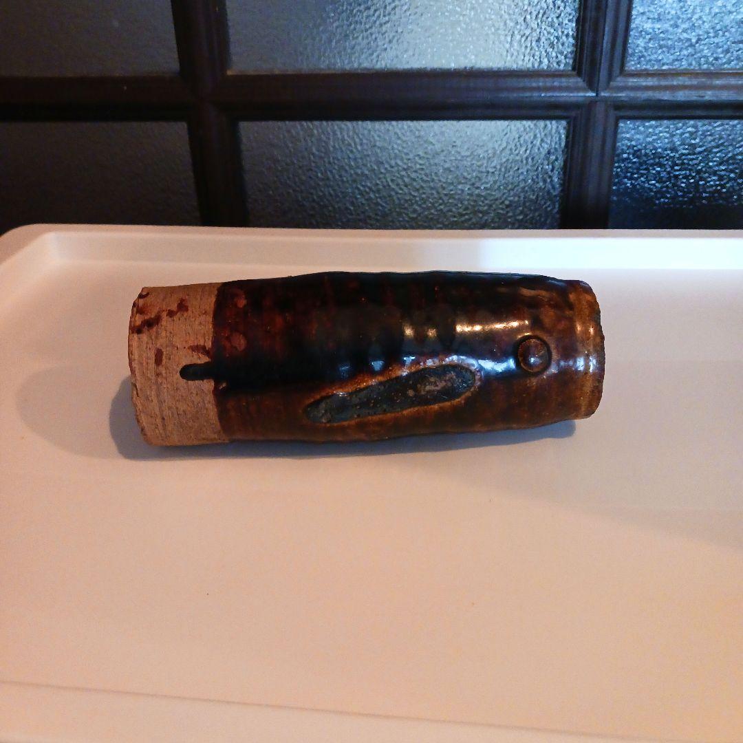 備前焼　お魚の花器