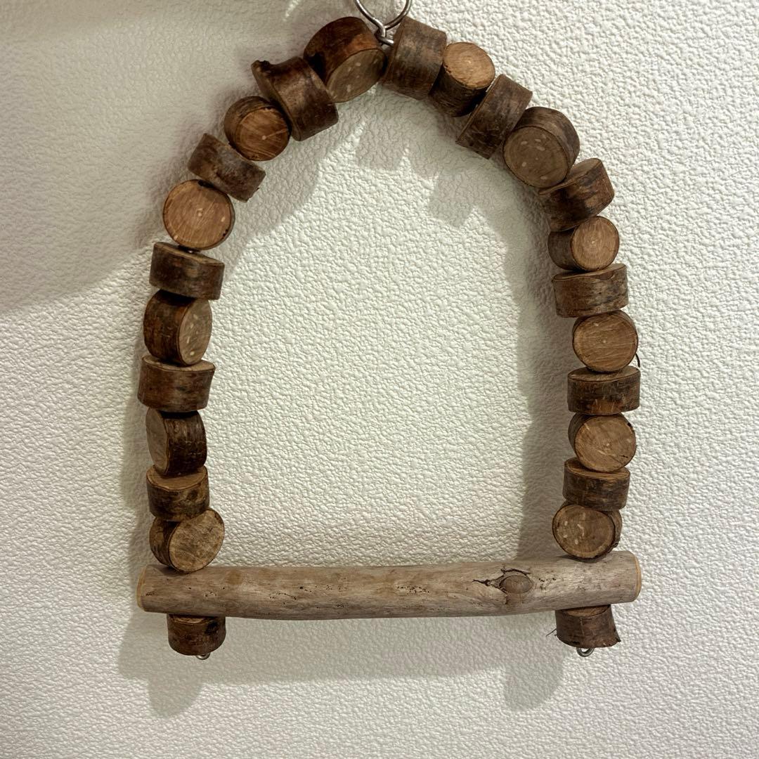 バードアスレチック・バードジム・タワー型・止まり木・流木・ハンドメイド