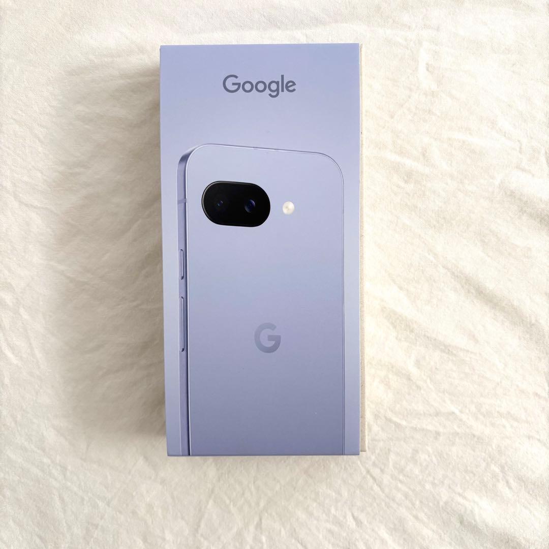 未使用★Google Pixel9a 128GB アイリス Iris パープル紫