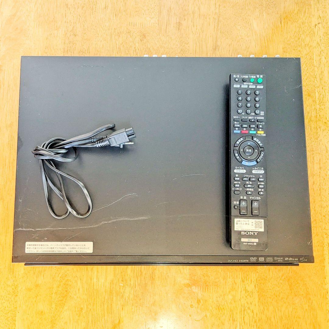 SONY ソニー　ブルーレイレコーダー HDD 500GB→1TB 増量換装済