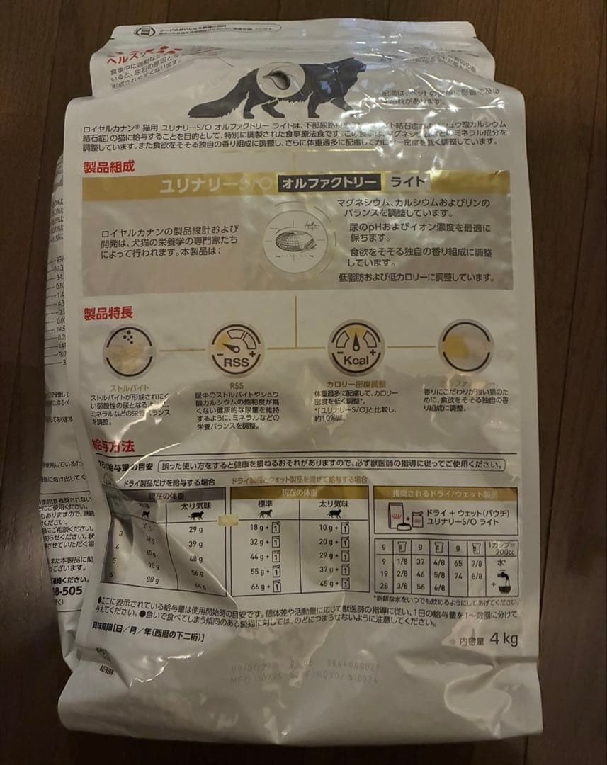 2セット CANIN ユリナリー S/Oライト 4kgオルファクトリー