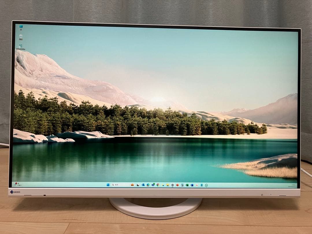 美品 EIZO 27インチ FlexScan EV2760-WT