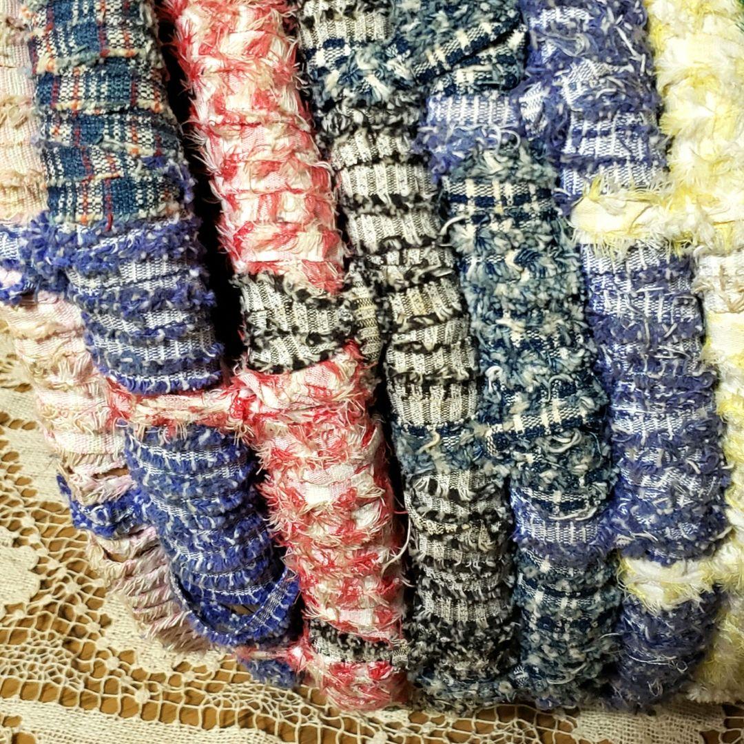 USA製/レトロ/裂き編み/アメリカン/カントリー/バスケット/雑貨/古道具