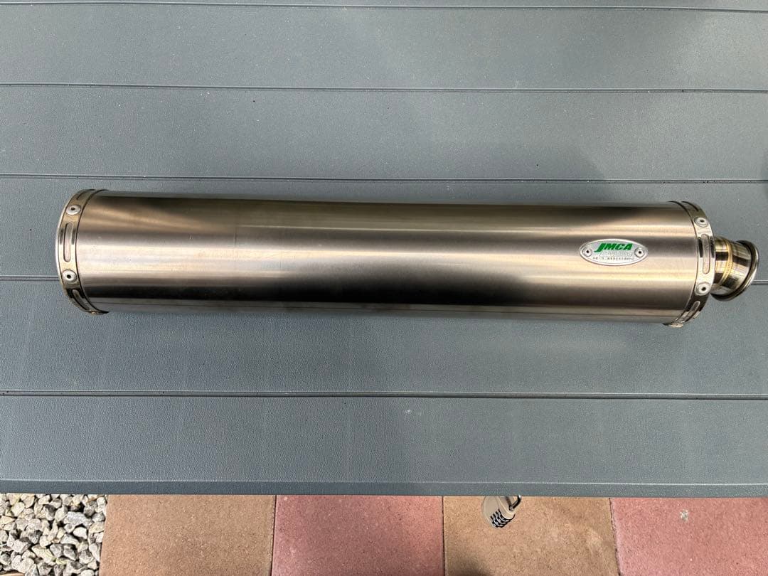 cb400sf/sb TSR チタンマフラー　サイレンサー