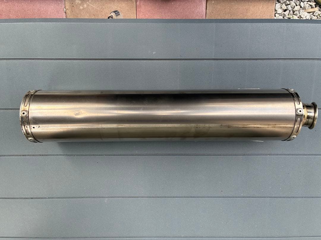 cb400sf/sb TSR チタンマフラー　サイレンサー