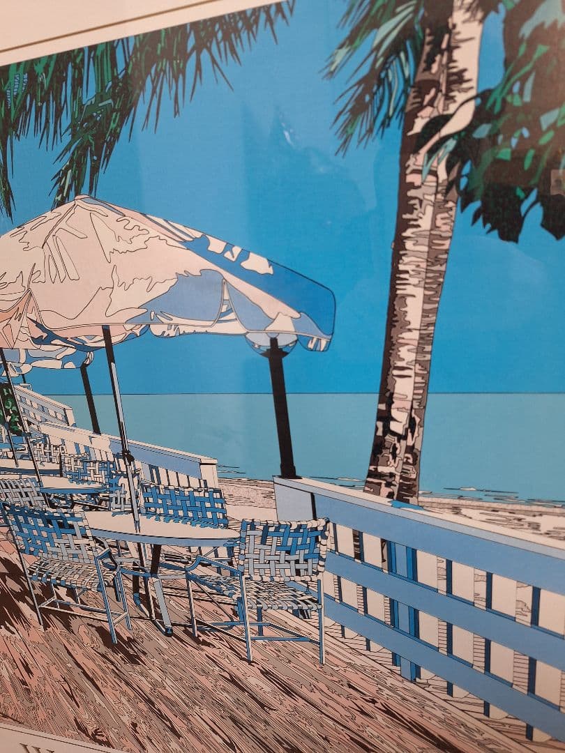 鈴木英人WATERS ポスター