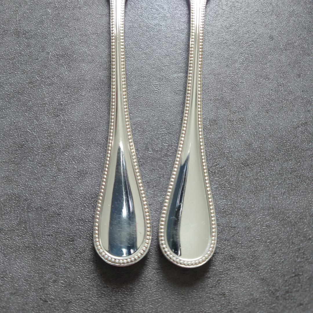 極希少 クリストフル パール ソーススプーン 2点