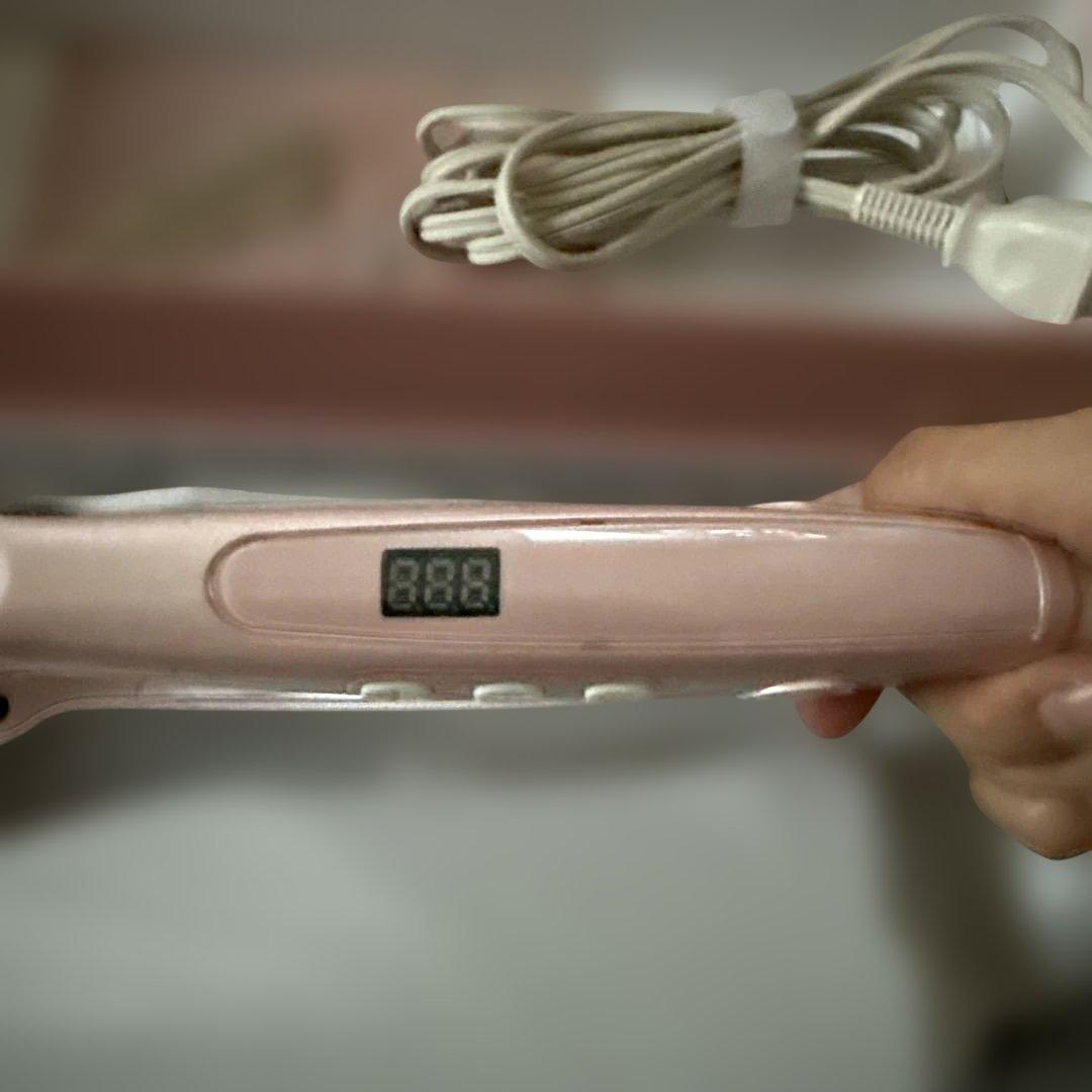 ラディアント　ストレートアイロン　ピンク　28mm