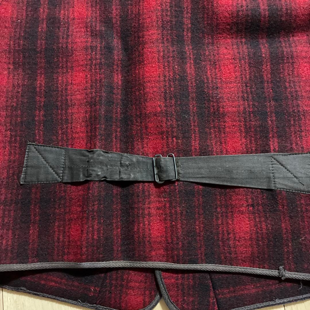 50s Woolrich ウールリッチ ４ポケット シンチバック ウール ベスト