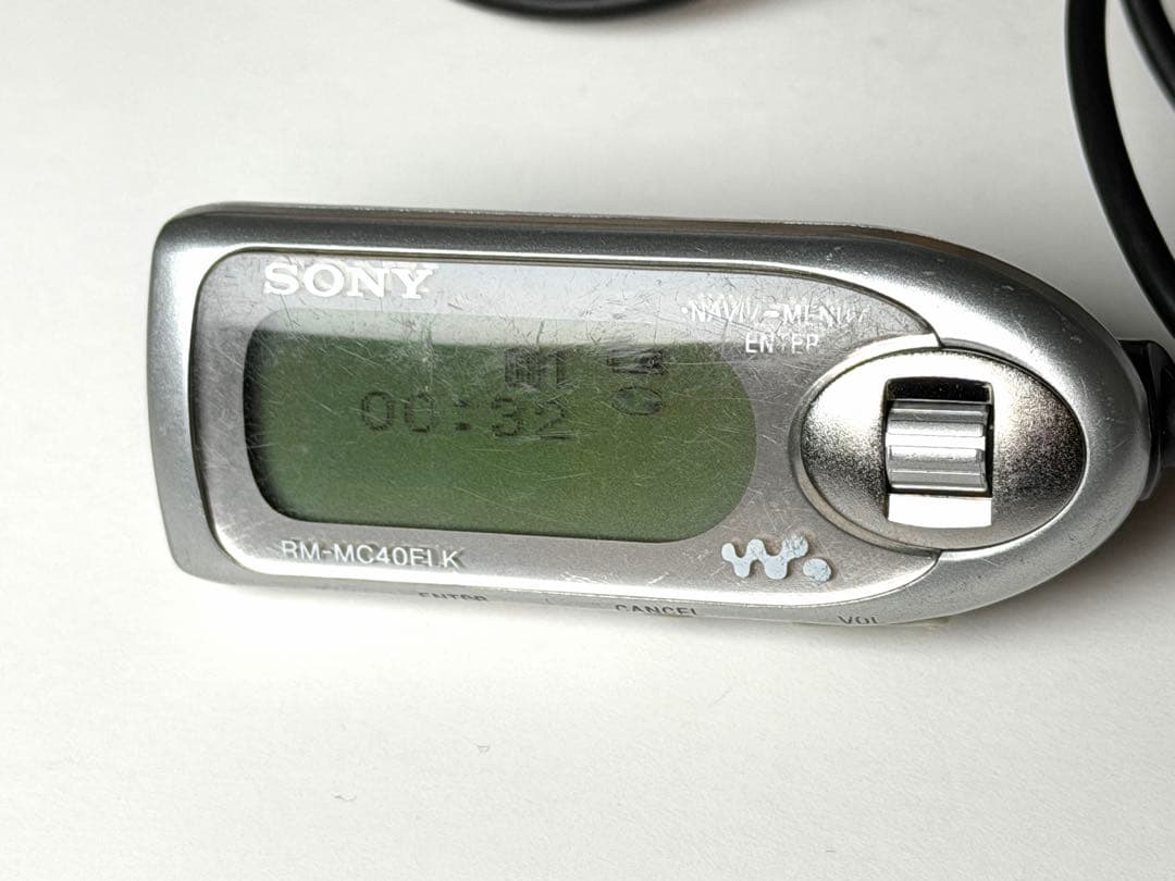 ソニー SONY MDプレーヤー用リモコン RM-MC40ELK オーディオ機器