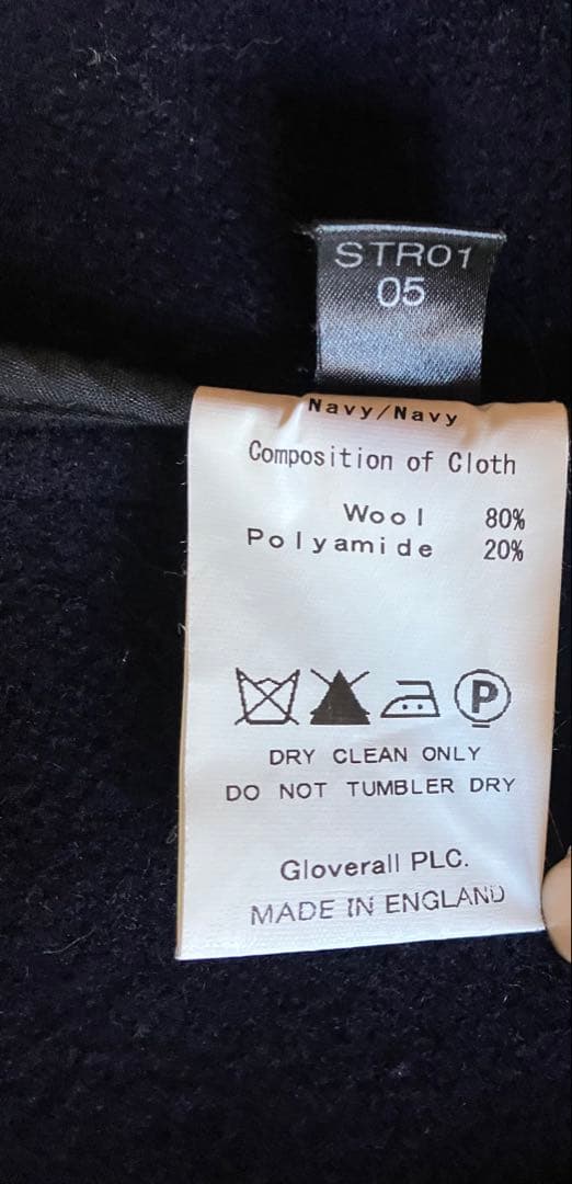 GLOVERALL ダッフルコート +BEAMS M ネイビー