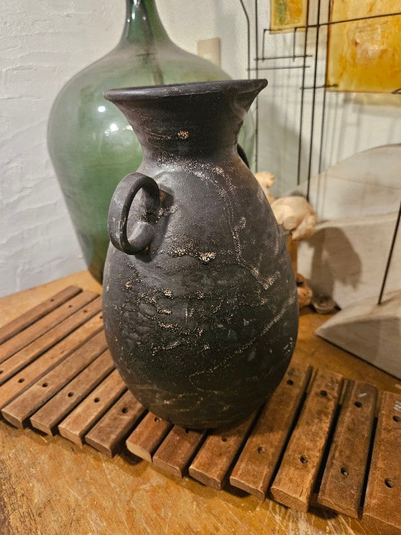 ファットラバ　イタリア　水瓶　花器　フラワーベース　花瓶　ヴィンテージ　壺