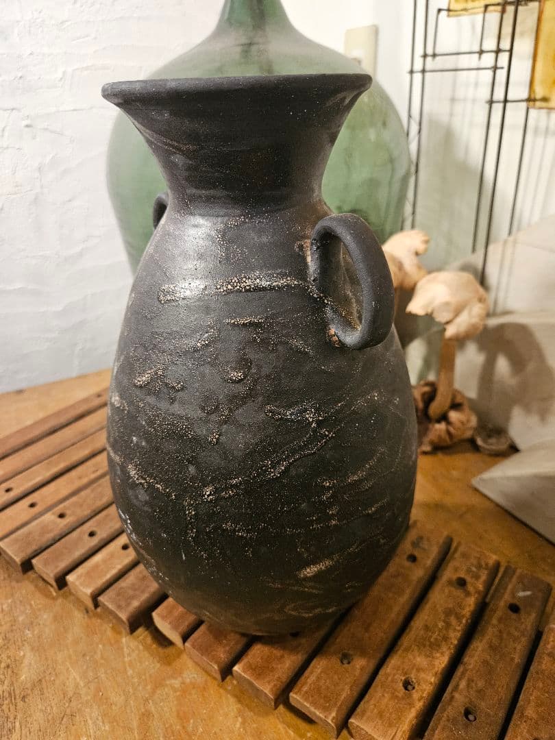 ファットラバ　イタリア　水瓶　花器　フラワーベース　花瓶　ヴィンテージ　壺