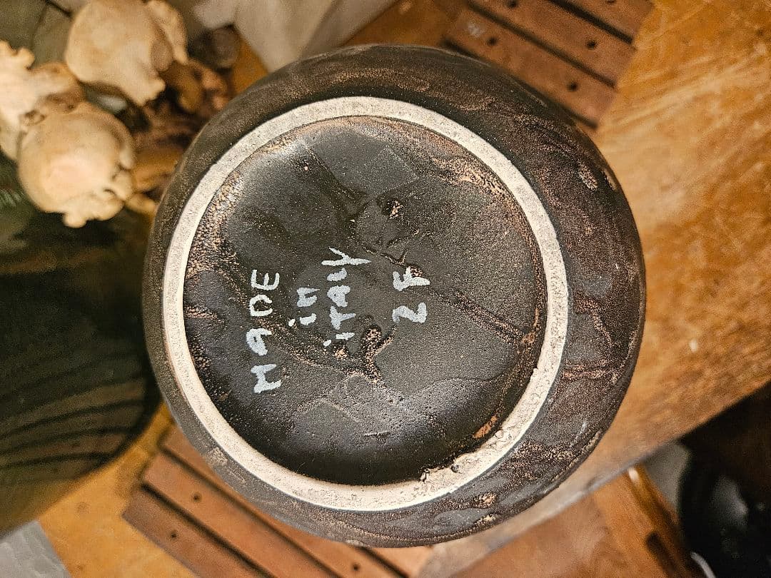 ファットラバ　イタリア　水瓶　花器　フラワーベース　花瓶　ヴィンテージ　壺