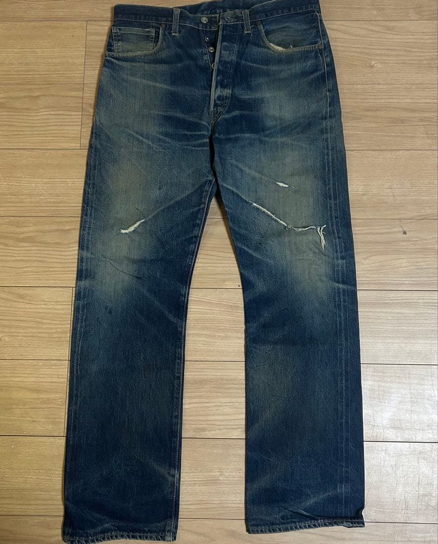 け*坊様 LEVI'S S501XX W36 USA製バレンシア99s大戦デニム