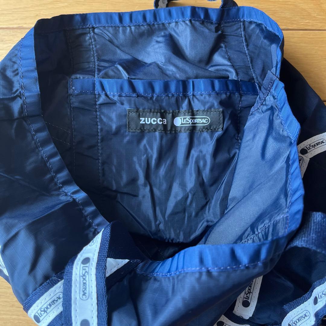 zucca LESPORTSAC ネイビーエコバッグ　未使用