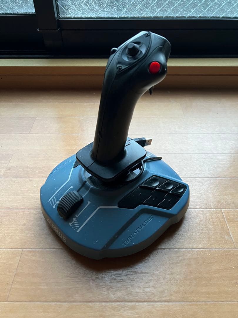 美品 スラストマスター TCA Captain Pack Airbusペダル付き