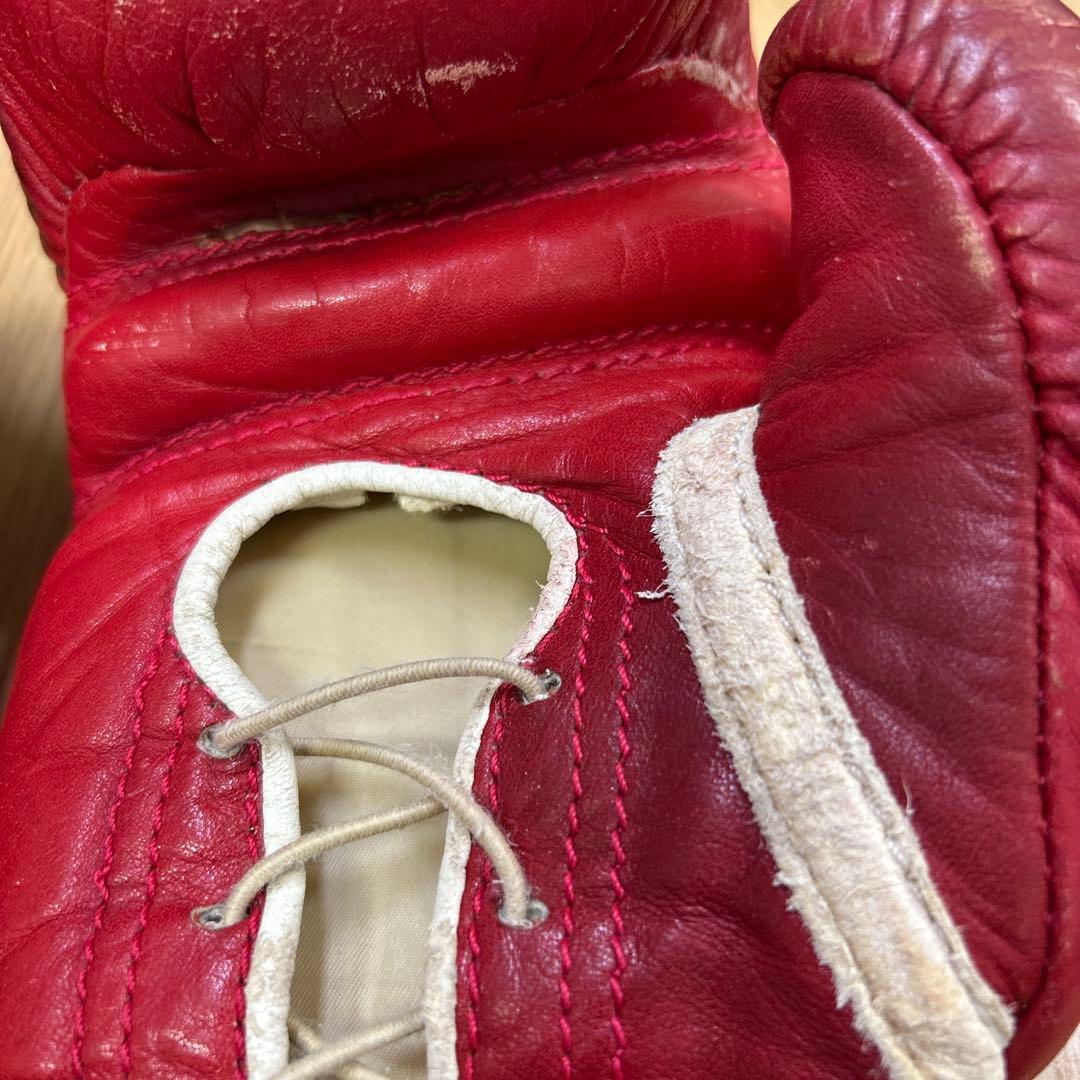 Winning ボクシンググローブ 赤 6oz