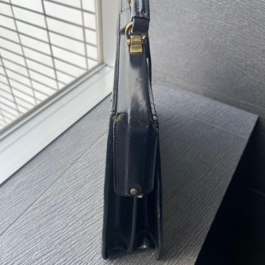 グレンロイヤル レザー ブリーフケース ダレス ブラック