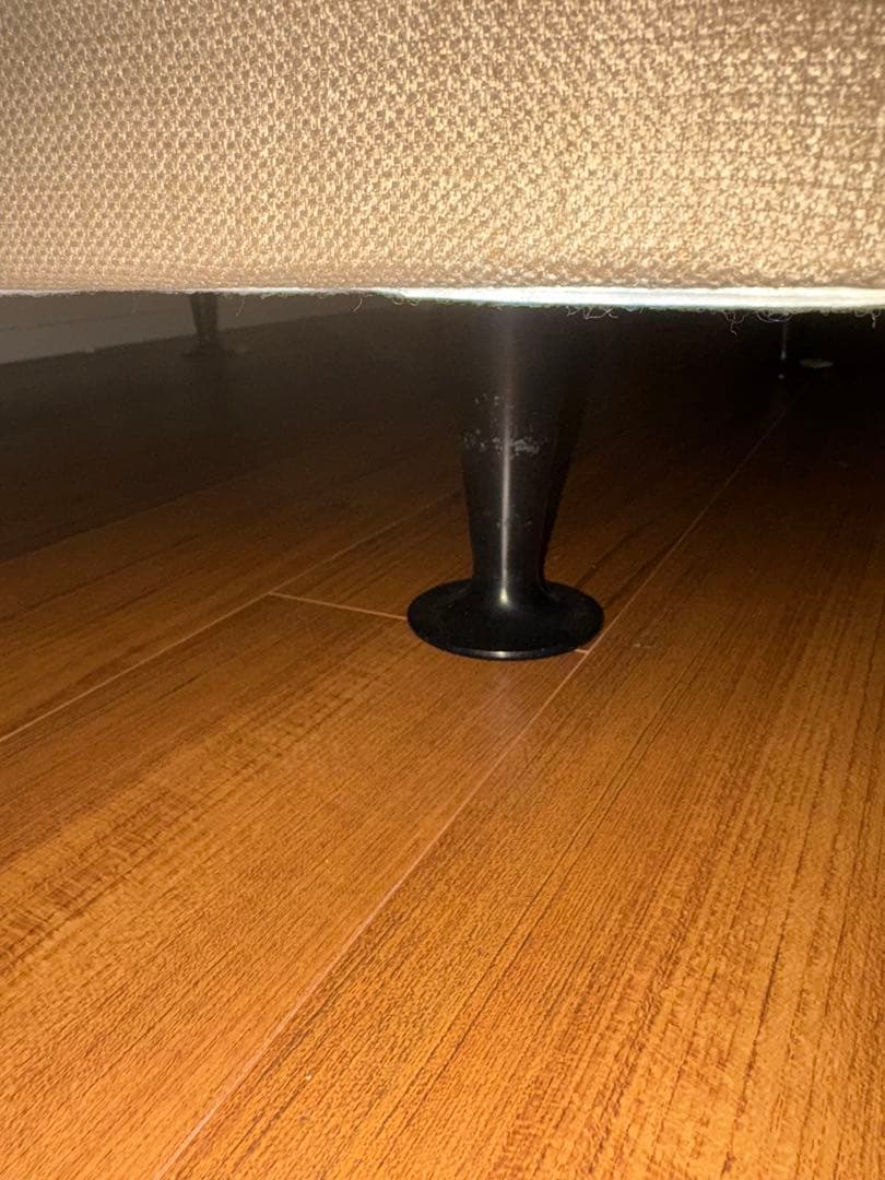 Simmonsベッドフレーム　ボックススプリング、ヘッドボードオーク　セミダブル