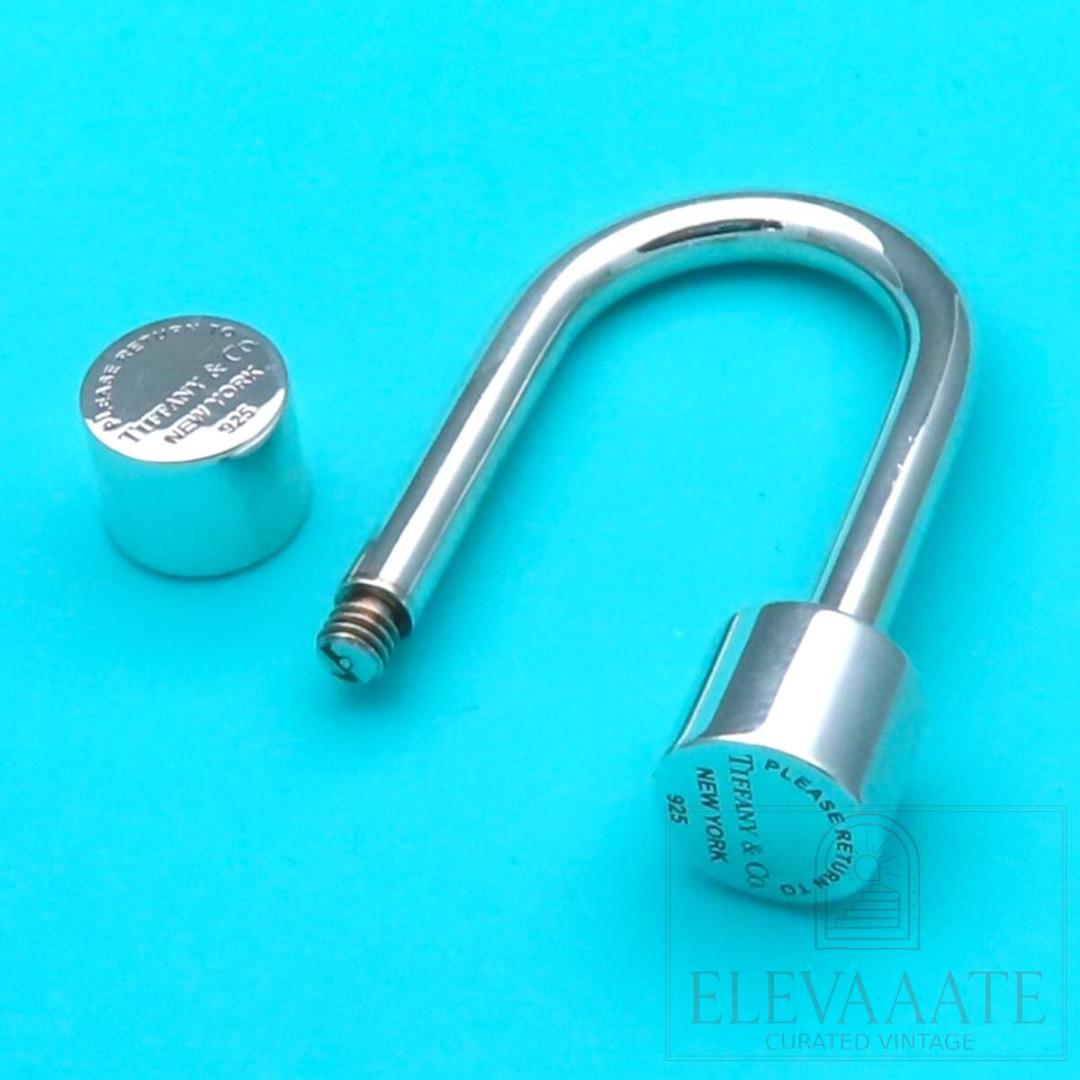 ティファニー リターントゥ シリンダー キーリング Ag925 SV TO437