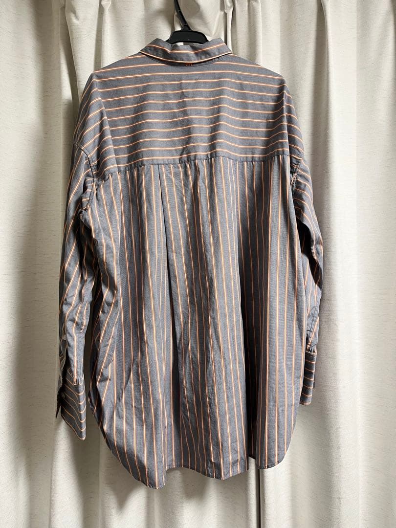 【完売品】スピック&スパン　a&m マルチストライプシャツ