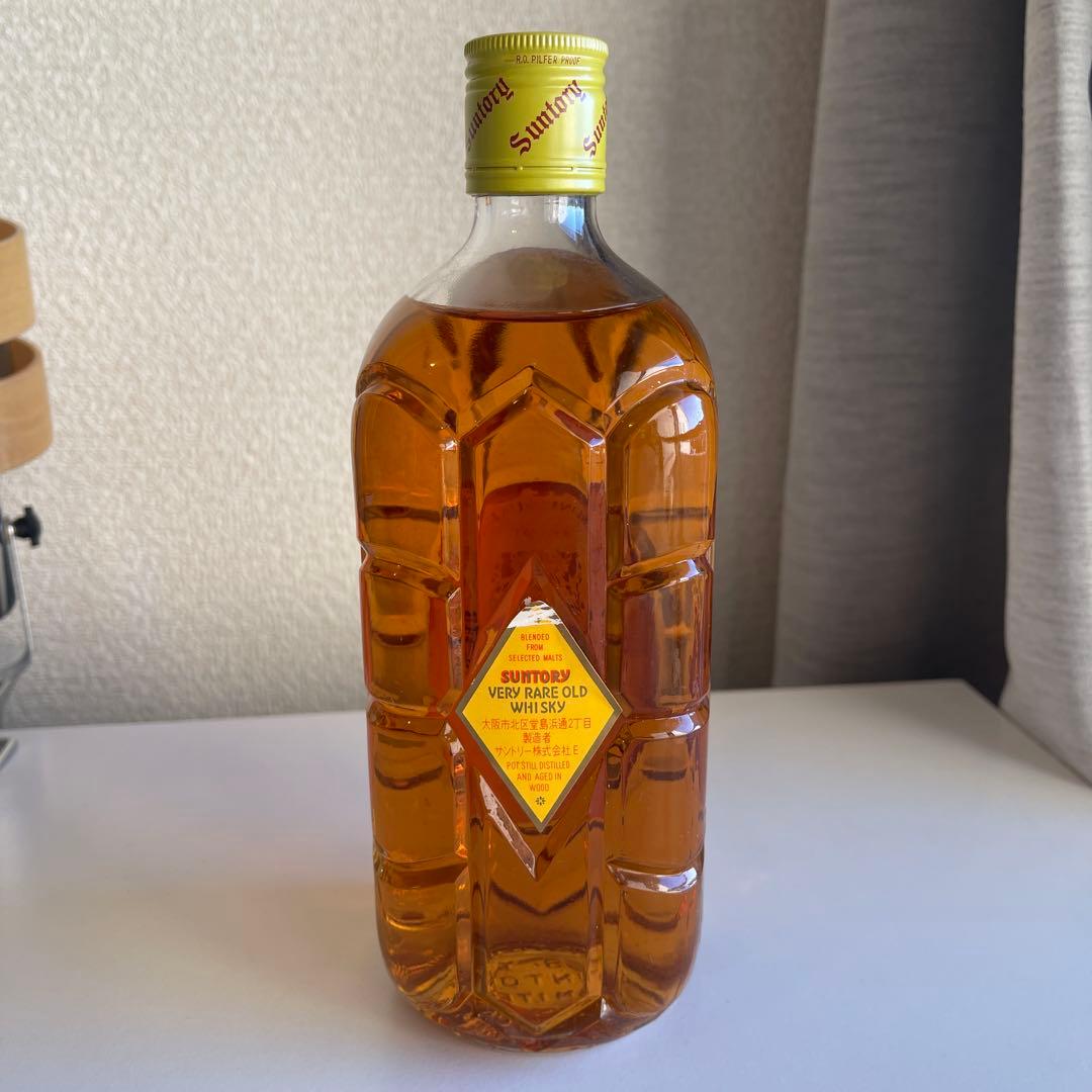 未開封古酒 初期　サントリー 角 特級　720ml 43％ 70年代　最後