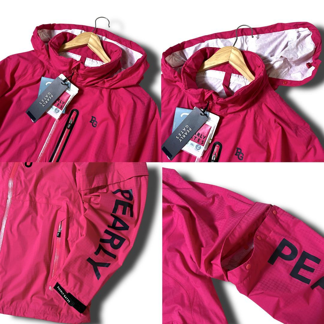 新品 定価66,000円 パーリーゲイツ レインジャケット パンツ セットアップ