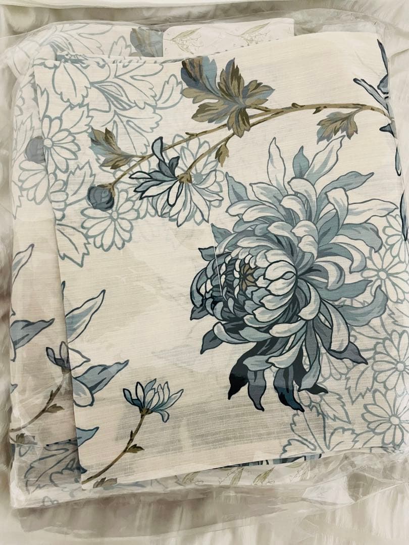 Dita 1人で簡単着付けれるオトナ浴衣　湊色の乱菊重ね