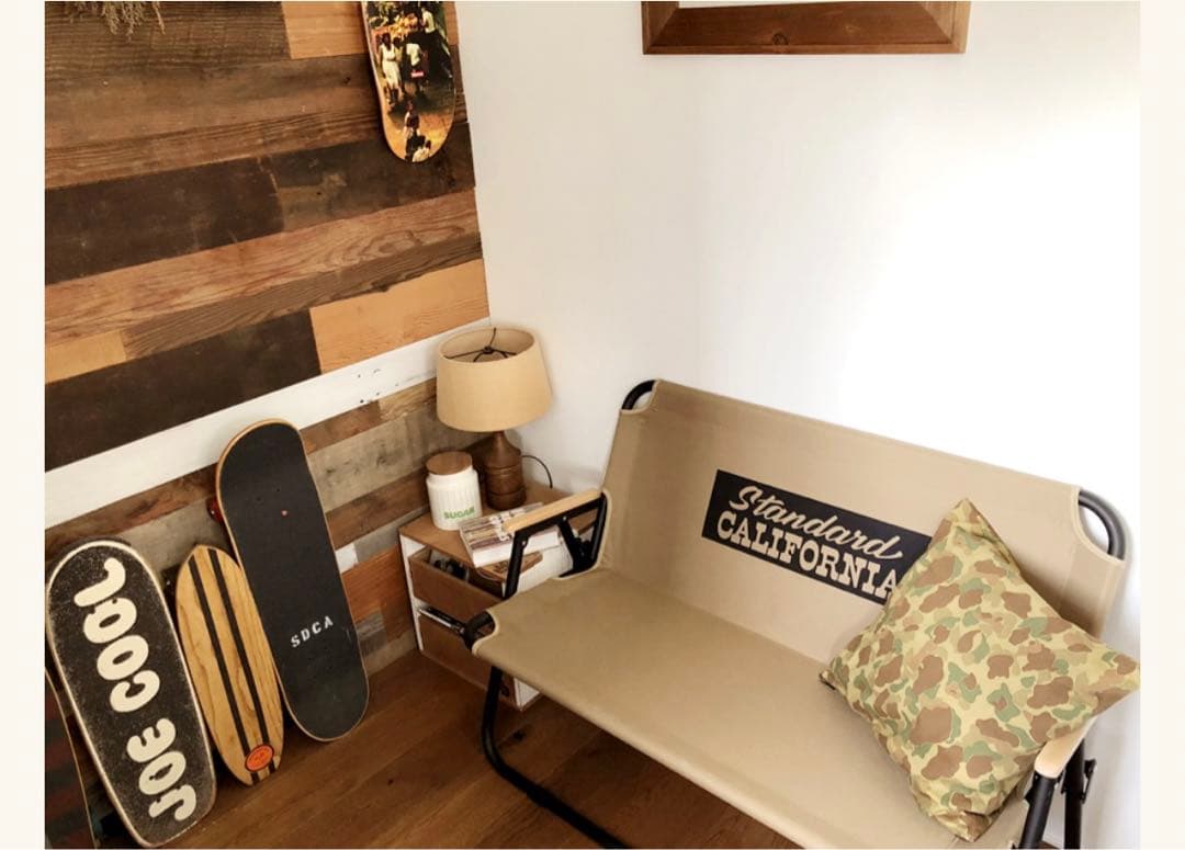 スタンダードカリフォルニア フローディング チェ アー ツーシート コヨーテ