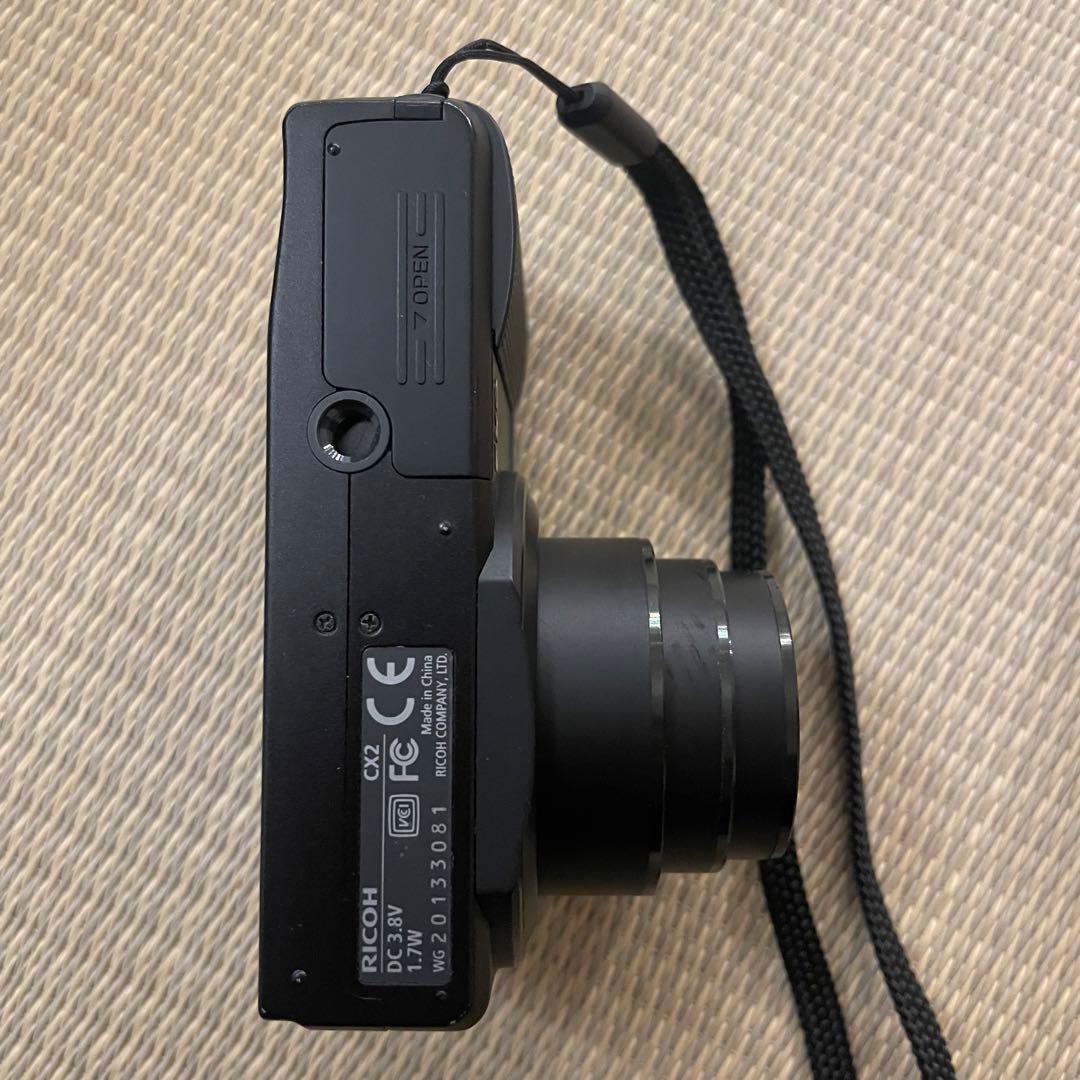 【動作確認済】RICOH CX2 コンパクトデジタルカメラ ブラック
